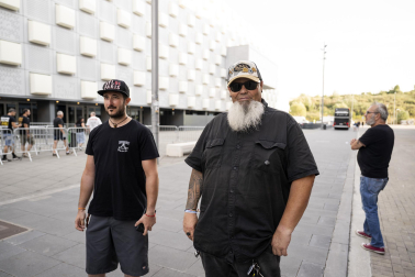 Fotos del ambiente y del concierto de ZZTop en Pamplona