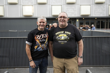Fotos del ambiente y del concierto de ZZTop en Pamplona