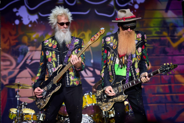 Fotos del ambiente y del concierto de ZZTop en Pamplona