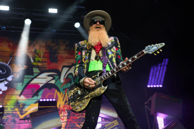 Fotos del ambiente y del concierto de ZZTop en Pamplona