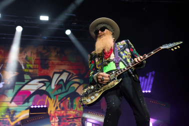 Fotos del ambiente y del concierto de ZZTop en Pamplona