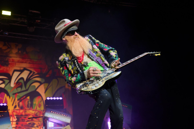 Fotos del ambiente y del concierto de ZZTop en Pamplona