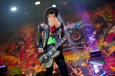 Fotos del ambiente y del concierto de ZZTop en Pamplona