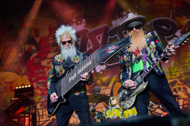 Fotos del ambiente y del concierto de ZZTop en Pamplona