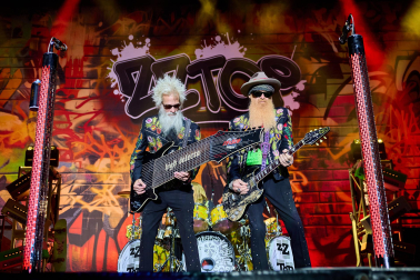 Fotos del ambiente y del concierto de ZZTop en Pamplona