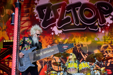 Fotos del ambiente y del concierto de ZZTop en Pamplona