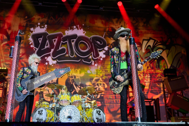 Fotos del ambiente y del concierto de ZZTop en Pamplona