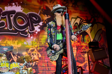 Fotos del ambiente y del concierto de ZZTop en Pamplona
