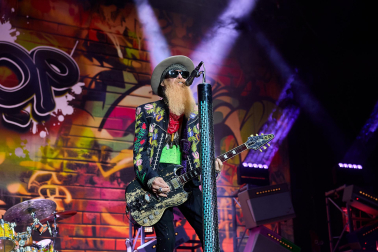 Fotos del ambiente y del concierto de ZZTop en Pamplona