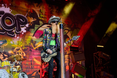 Fotos del ambiente y del concierto de ZZTop en Pamplona