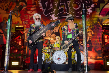 Fotos del ambiente y del concierto de ZZTop en Pamplona