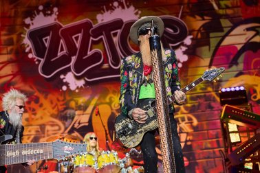 Fotos del ambiente y del concierto de ZZTop en Pamplona