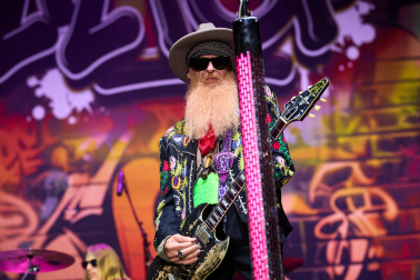 Fotos del ambiente y del concierto de ZZTop en Pamplona