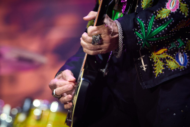 Fotos del ambiente y del concierto de ZZTop en Pamplona