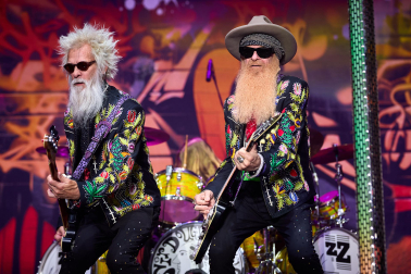 Fotos del ambiente y del concierto de ZZTop en Pamplona