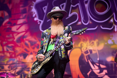 Fotos del ambiente y del concierto de ZZTop en Pamplona