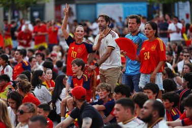 La final del Mundial, en imágenes en Navarra