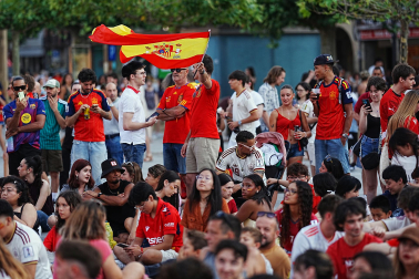 La final del Mundial, en imágenes en Navarra
