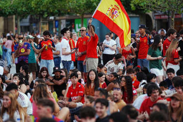 La final del Mundial, en imágenes en Navarra