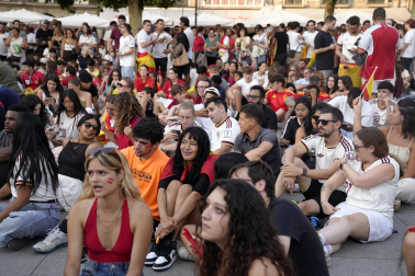 La final del Mundial, en imágenes en Navarra