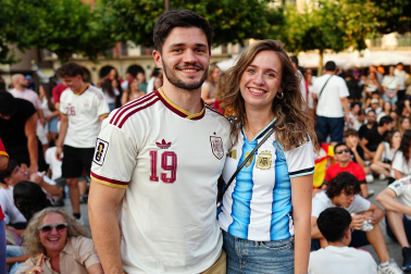 La final del Mundial, en imágenes en Navarra