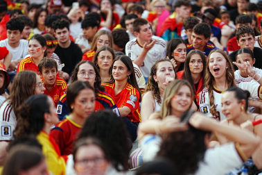 La final del Mundial, en imágenes en Navarra