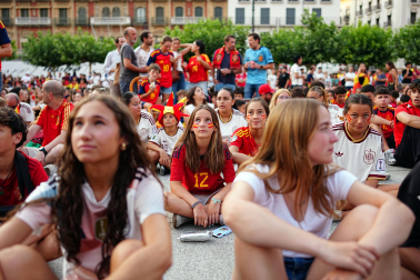 La final del Mundial, en imágenes en Navarra