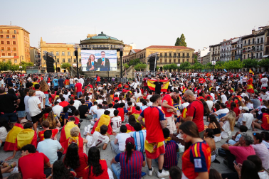 La final del Mundial, en imágenes en Navarra