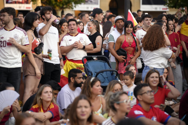 La final del Mundial, en imágenes en Navarra