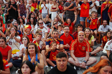 La final del Mundial, en imágenes en Navarra