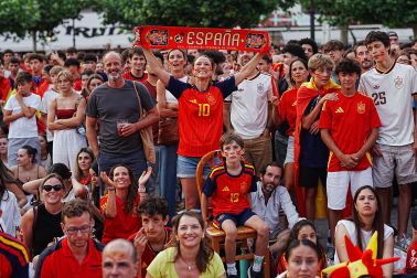 La final del Mundial, en imágenes en Navarra