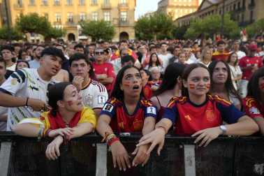 La final del Mundial, en imágenes en Navarra