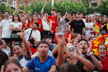La final del Mundial, en imágenes en Navarra
