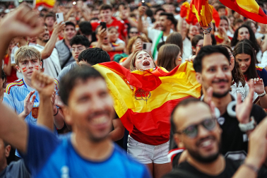 La final del Mundial, en imágenes en Navarra