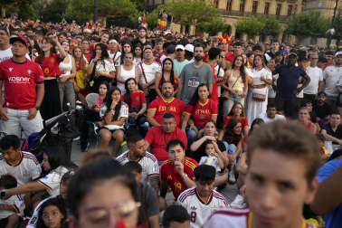 La final del Mundial, en imágenes en Navarra