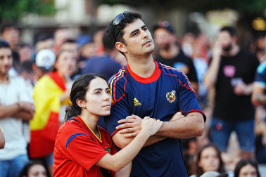 La final del Mundial, en imágenes en Navarra