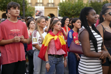 La final del Mundial, en imágenes en Navarra
