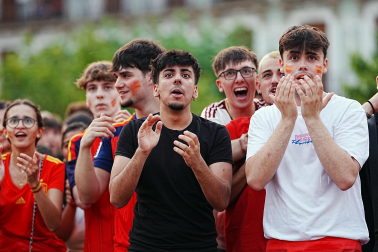 La final del Mundial, en imágenes en Navarra