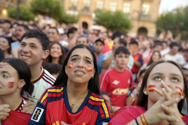 La final del Mundial, en imágenes en Navarra