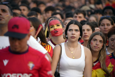La final del Mundial, en imágenes en Navarra