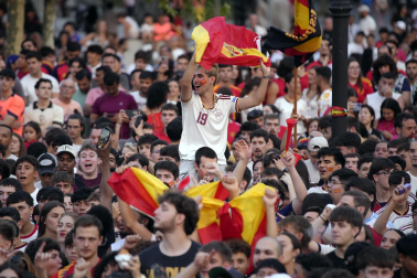 La final del Mundial, en imágenes en Navarra