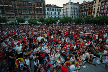 La final del Mundial, en imágenes en Navarra