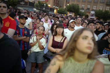 La final del Mundial, en imágenes en Navarra