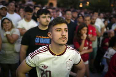 La final del Mundial, en imágenes en Navarra