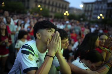 La final del Mundial, en imágenes en Navarra
