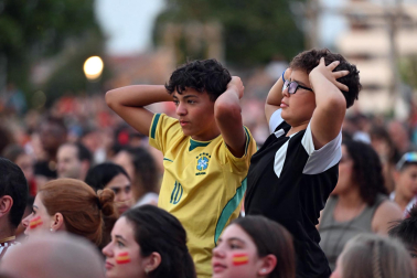 La final del Mundial, en imágenes desde Sarriguren