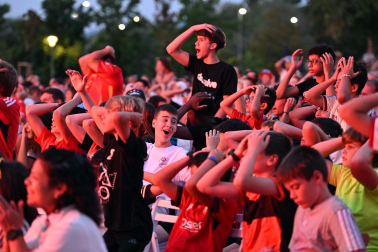 La final del Mundial, en imágenes desde Sarriguren