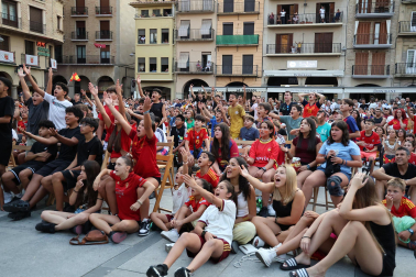 La final del Mundial, en imágenes desde Estella