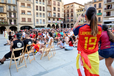 La final del Mundial, en imágenes desde Estella