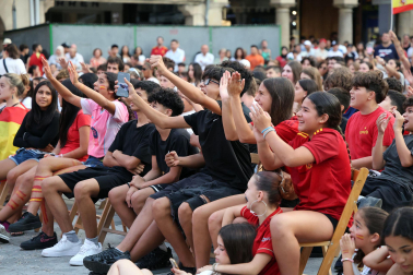 La final del Mundial, en imágenes desde Estella